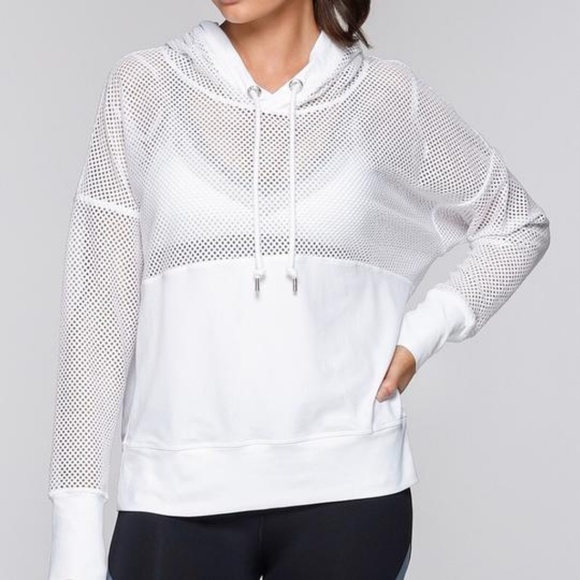 lorna jane cropped hoodie